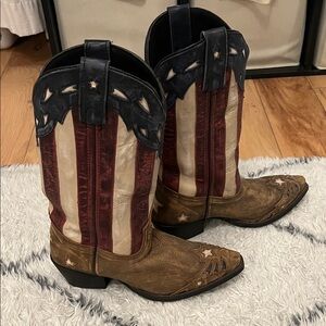 Laredo American Flag CowGirl Boots